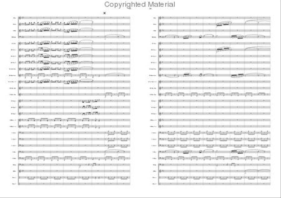 L'Entracte Concert Band scores gallery preview page 13