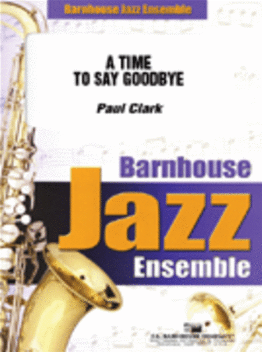 A Time To Say Goodbye Jazz Ensemble scores gallery preview page 1
