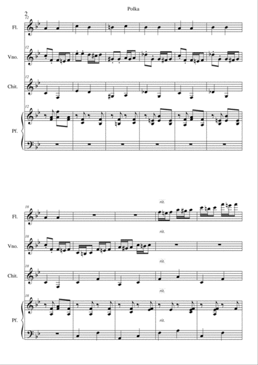 Polka Polka Small Ensemble scores gallery preview page 2