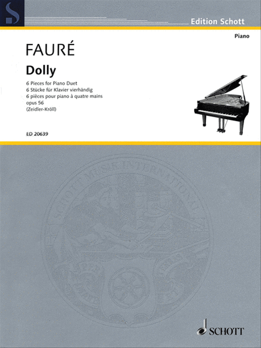 Dolly, Op. 56 Piano Duet scores gallery preview page 1