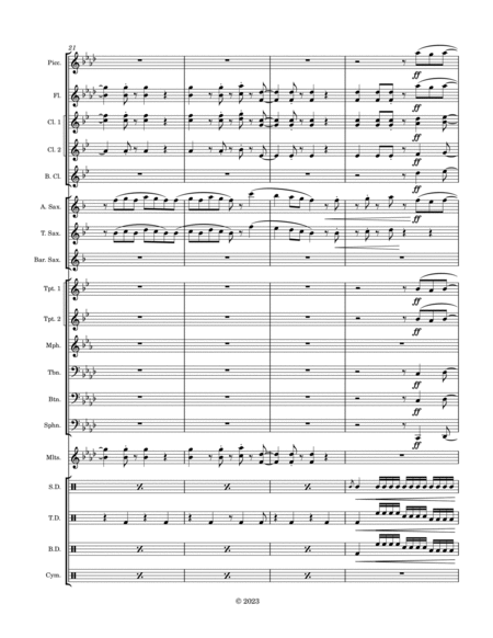 2 Be Loved (Am I Ready) - Extended Version - Full Score and Parts image number null