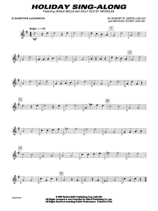 Holiday Sing-Along: E-flat Baritone Saxophone
