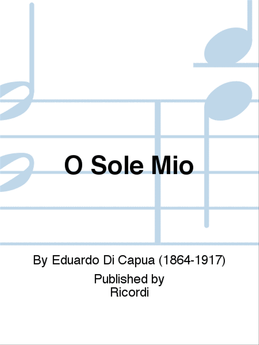 O Sole Mio O Sole Mio School and Community scores gallery preview page 1