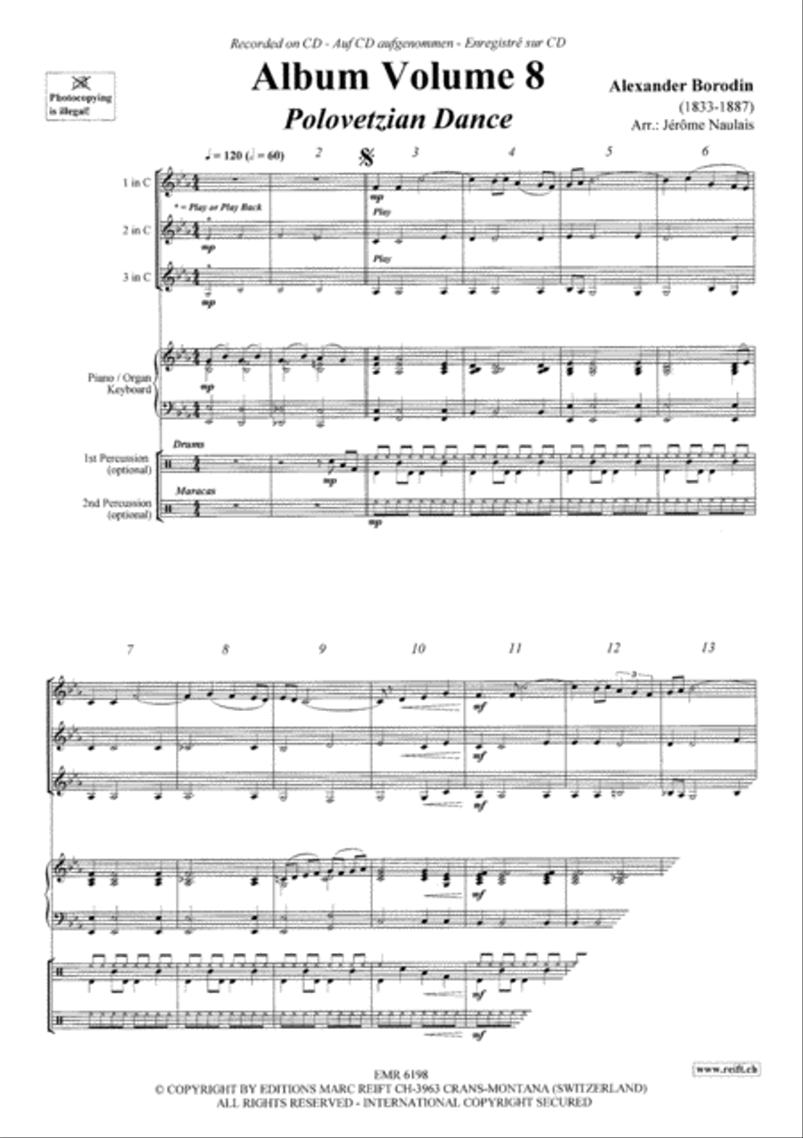 Album Volume 8 Album Volume 8 Trumpet Trio scores gallery preview page 4
