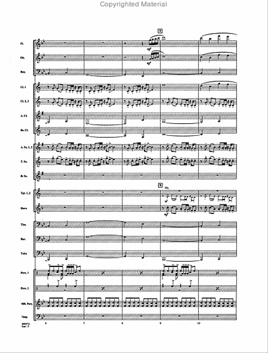Roar Concert Band scores gallery preview page 3