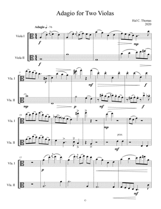 Adagio for Two Violas
