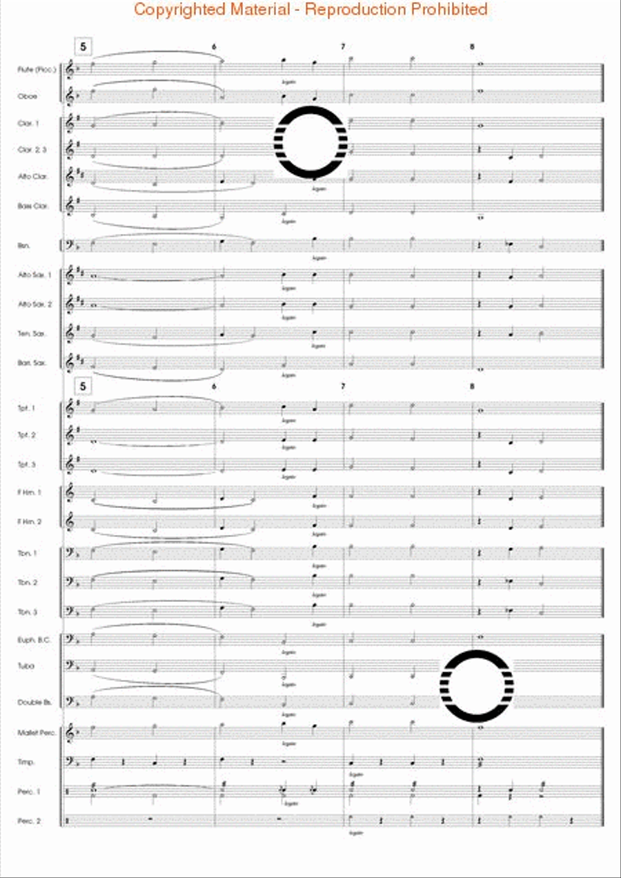 Articulation Studies Articulation Studies Concert Band scores gallery preview page 3
