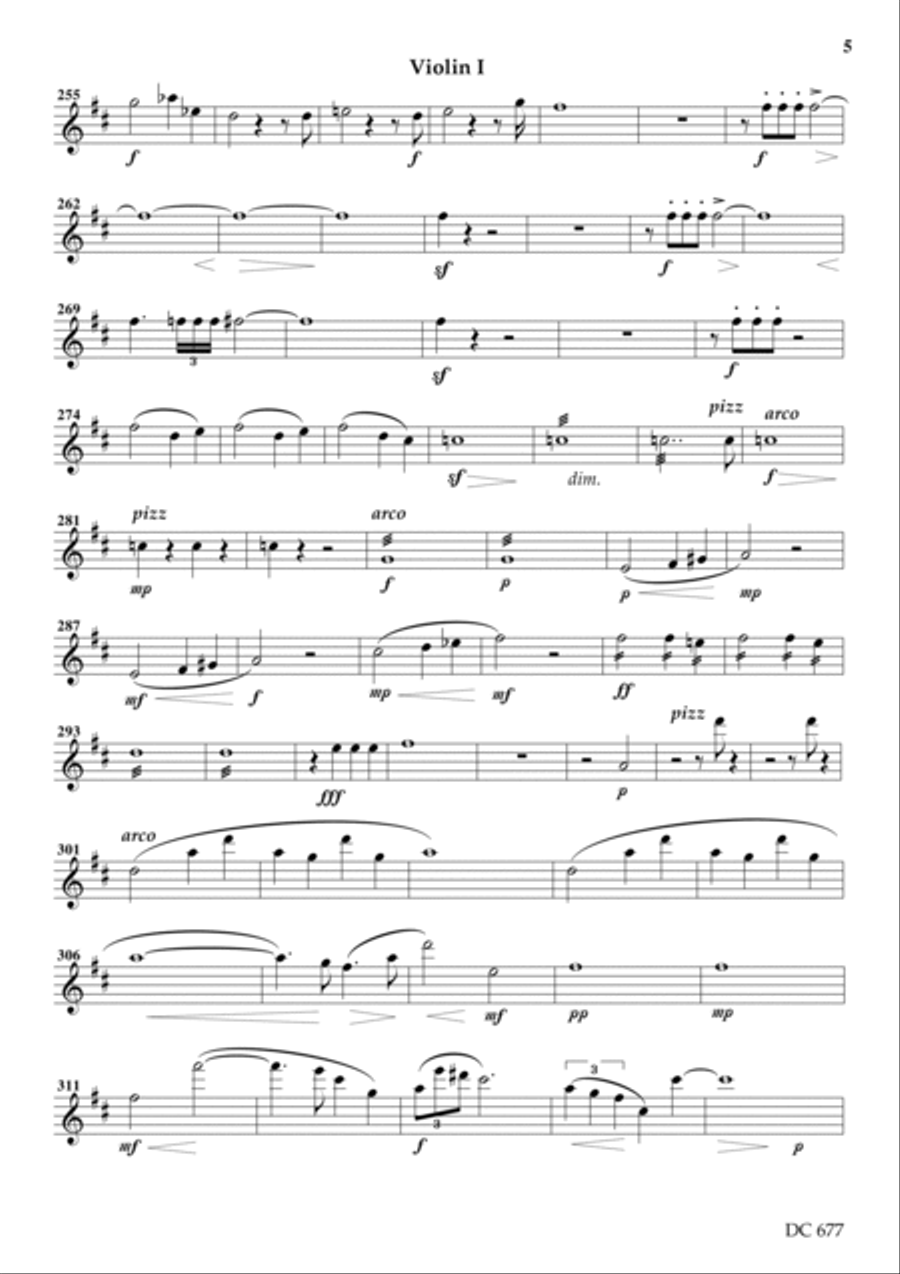 String Quartet No 0 - PARTS String Quartet scores gallery preview page 5