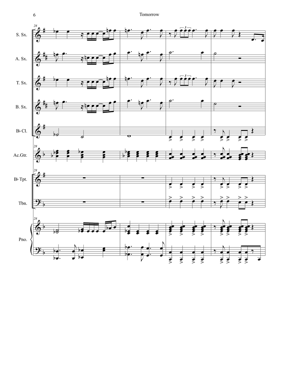 Tomorrow Chamber Orchestra scores gallery preview page 6