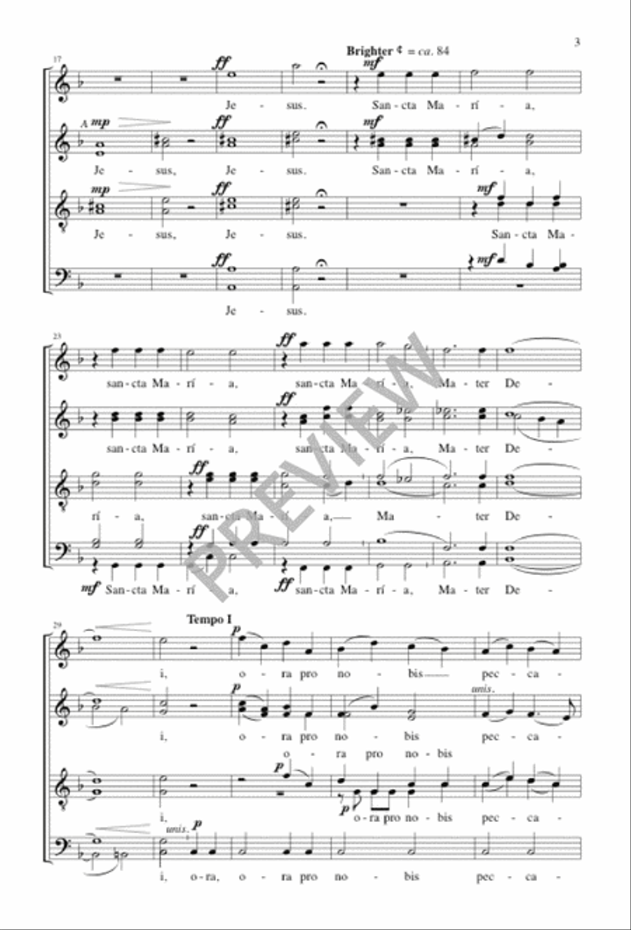 Ave Maria SSAATTBB scores gallery preview page 2