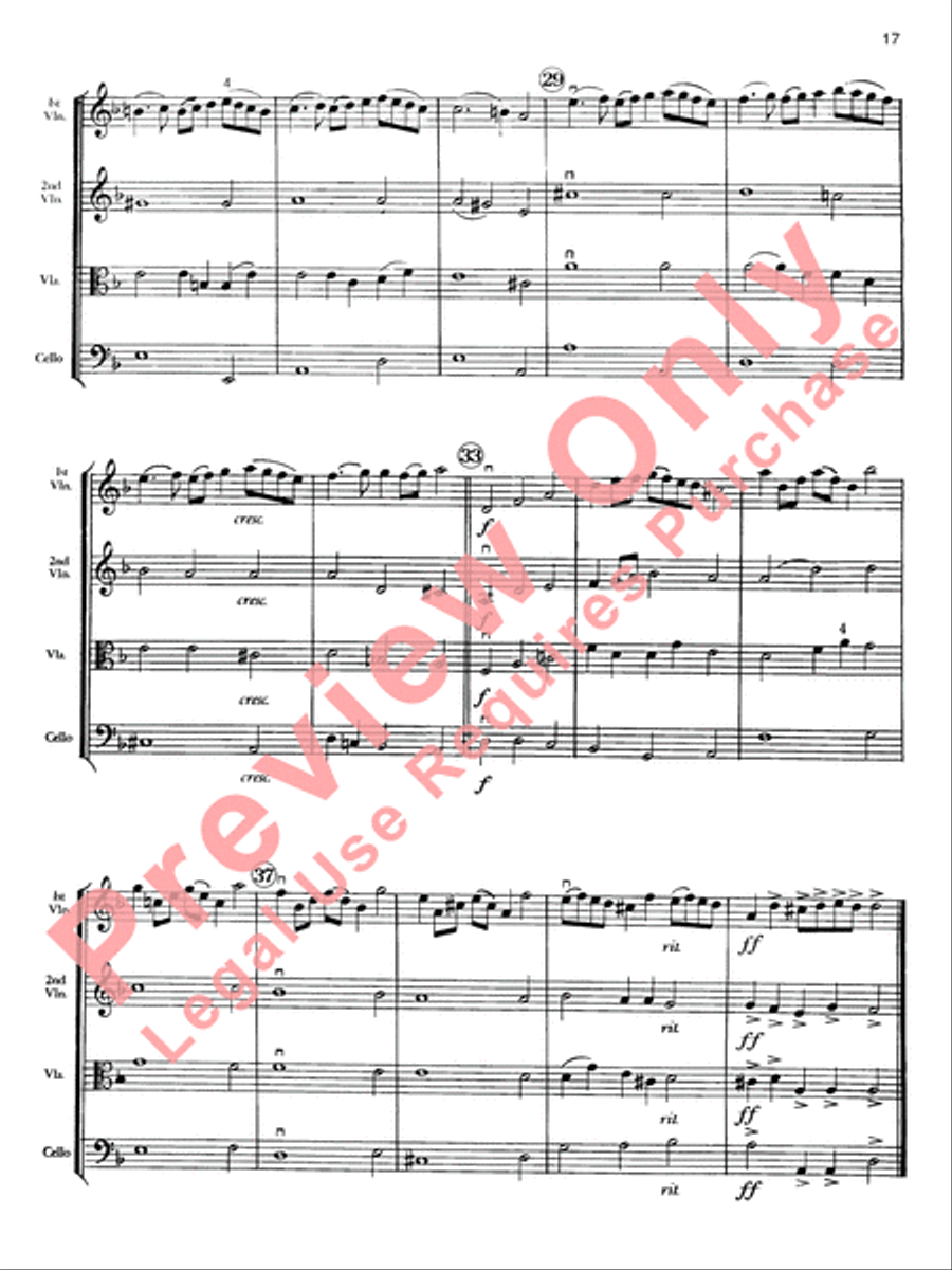 Highland/Etling String Quartet Series: Book 2 String Quartet scores gallery preview page 46