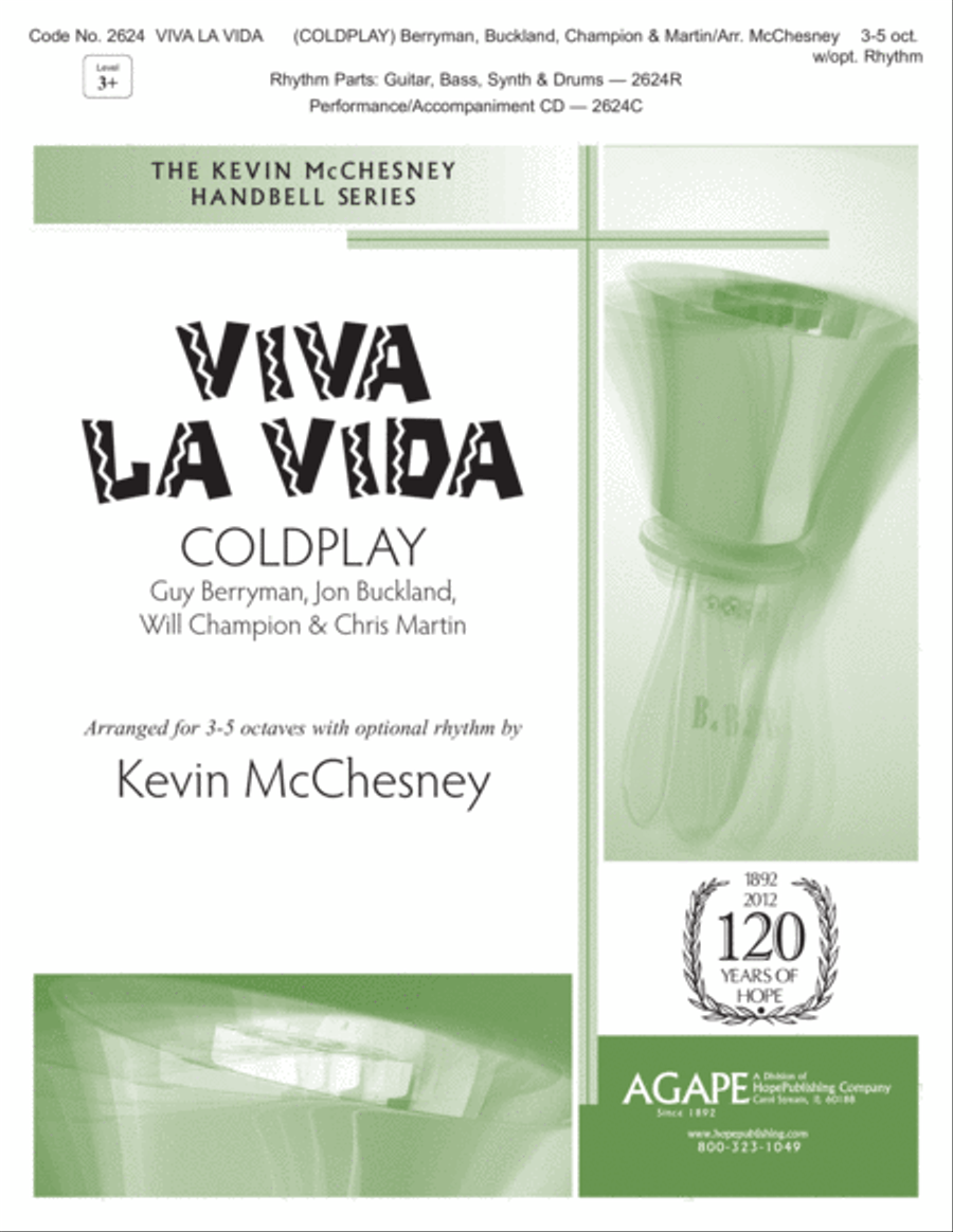 Viva la Vida Handbell Choir scores gallery preview page 1