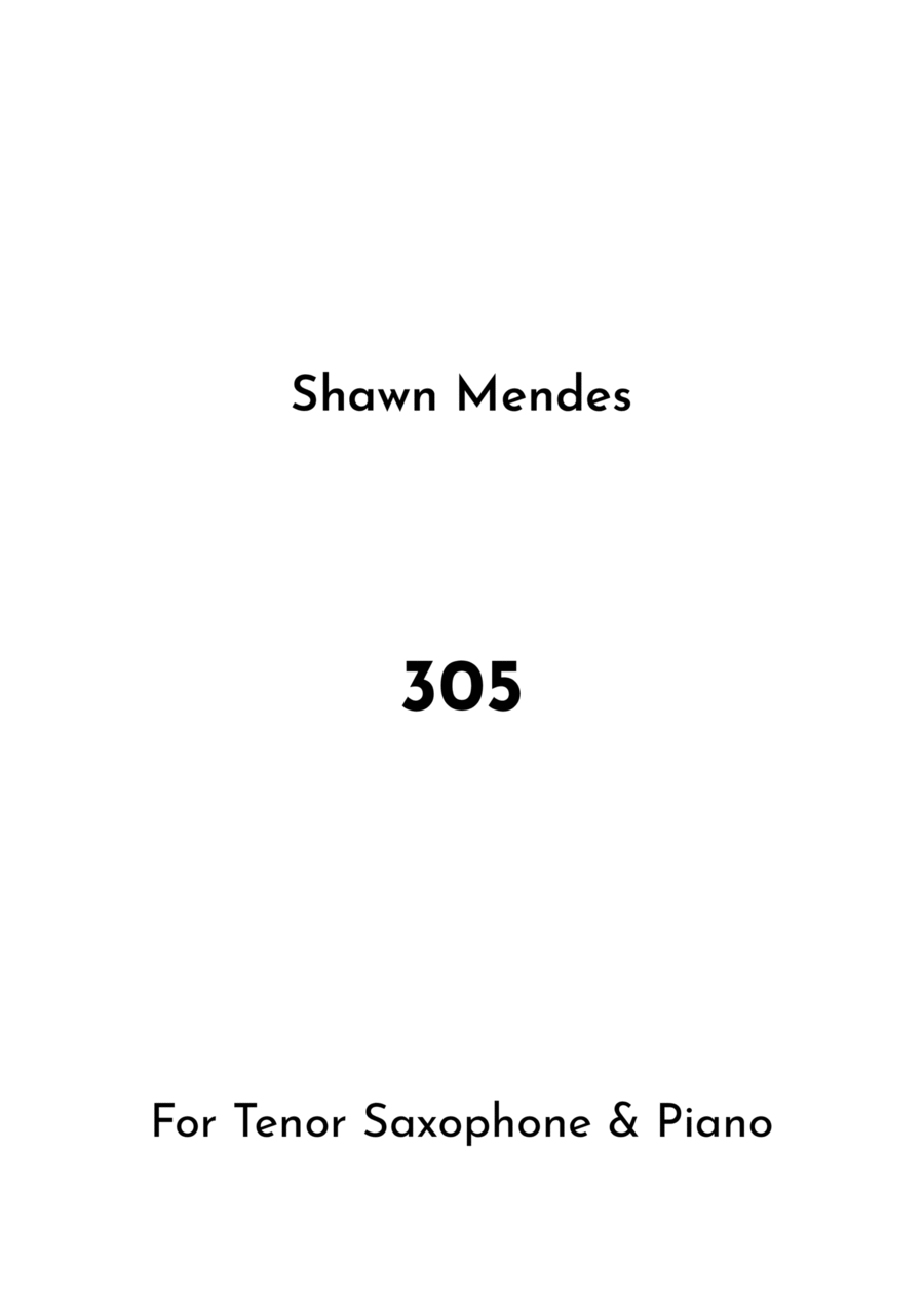 305 Tenor Saxophone scores gallery preview page 1