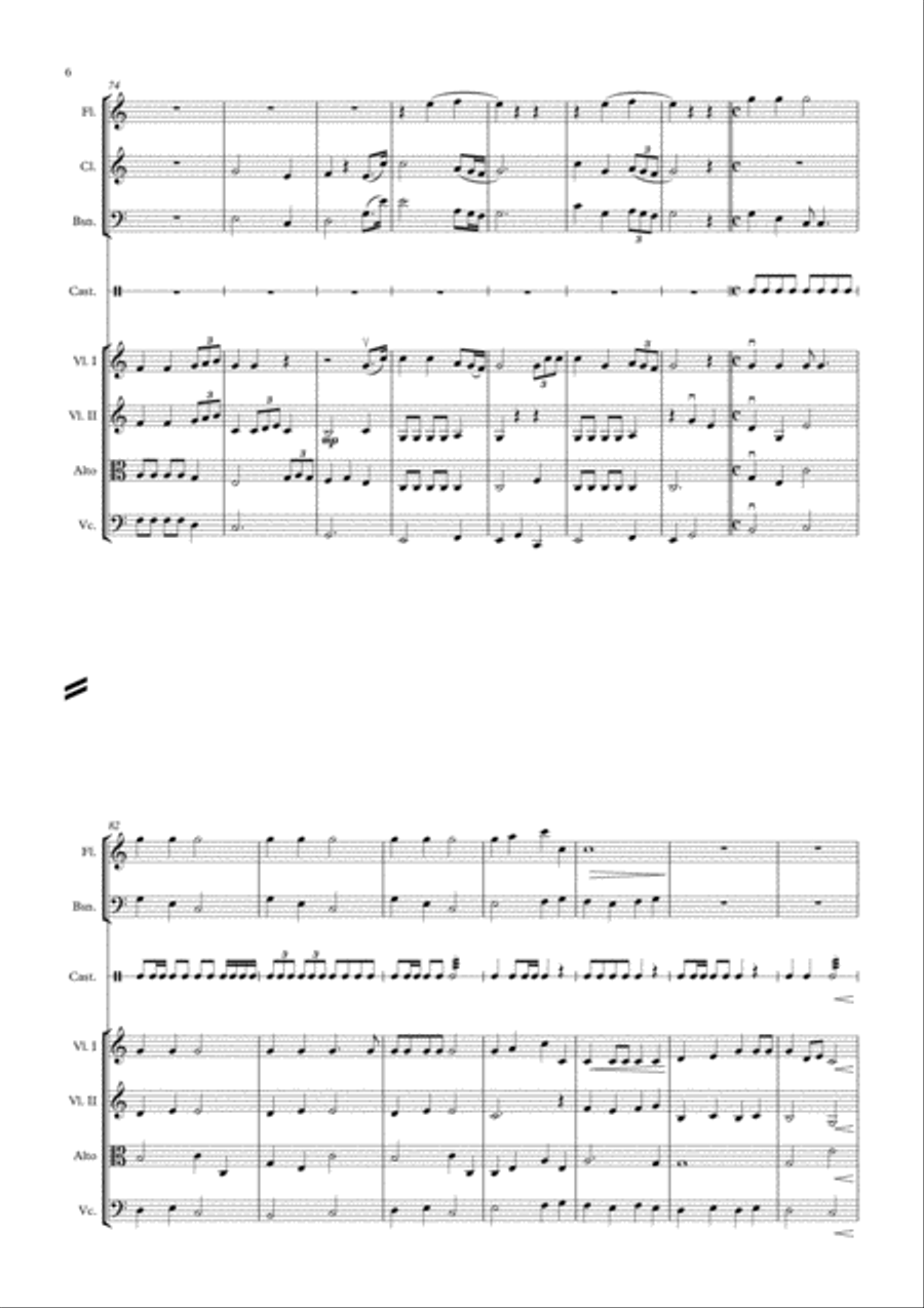 Le lutin artiste Le lutin artiste Unison Choir scores gallery preview page 6