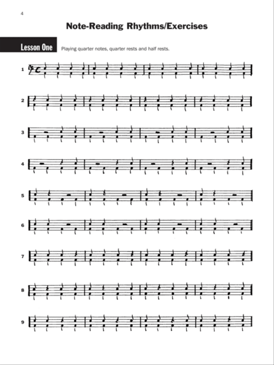 Progressive Steps to Syncopation for the Modern Drummer Snare Drum scores gallery preview page 4