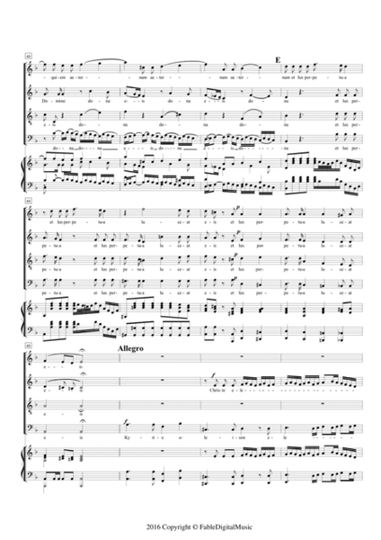 Mozart - Requiem in D minor, K.626 for （piano&choir）