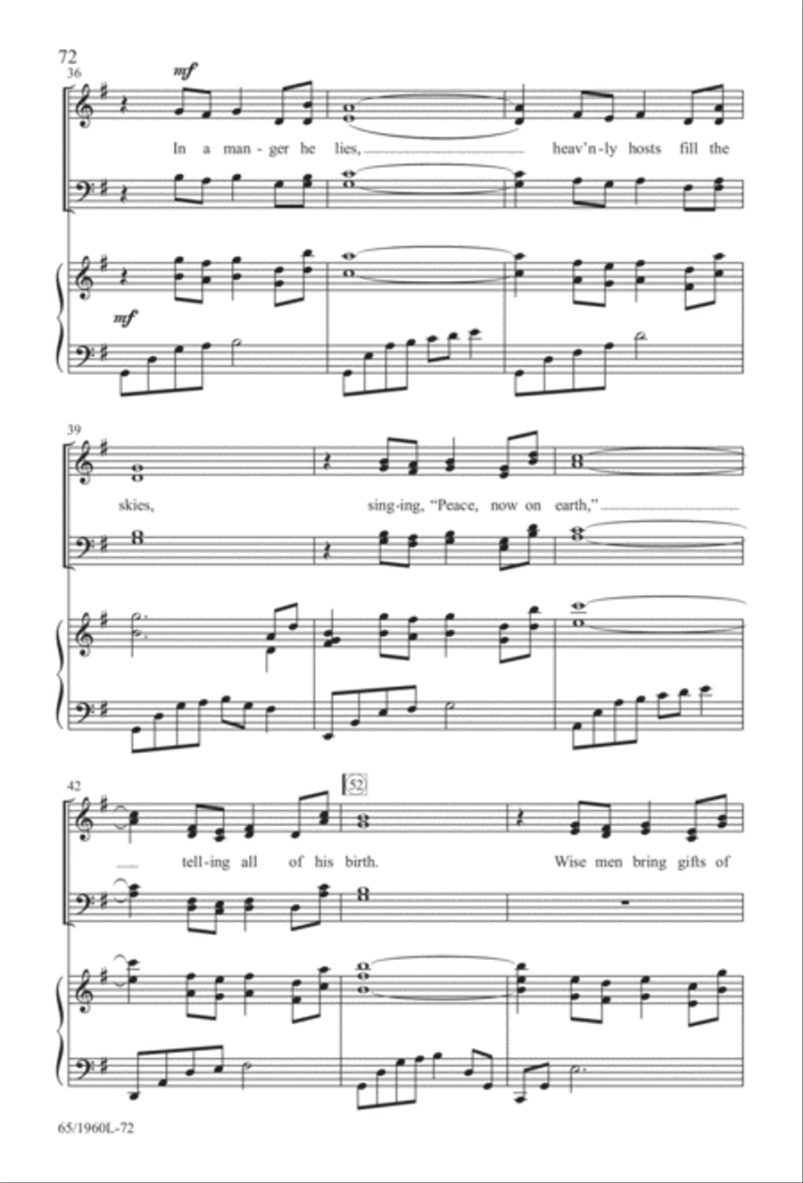A New Birth...A New Beginning 4-Part scores gallery preview page 73