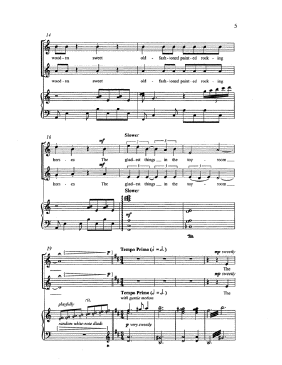 Women Should Be Pedestals SSA scores gallery preview page 5
