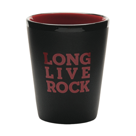 Rock and Roll Hall of Fame Long Live Rock Shot Glass