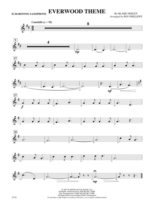 Everwood Theme: E-flat Baritone Saxophone