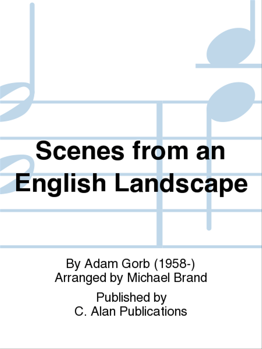 Scenes from an English Landscape Concert Band scores gallery preview page 1