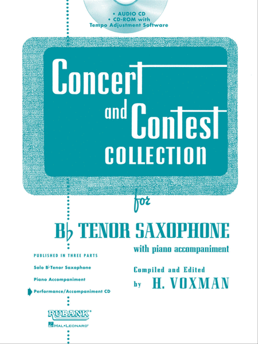 Concert and Contest Collection for Bb Tenor Saxophone Concert Band Methods scores gallery preview page 1