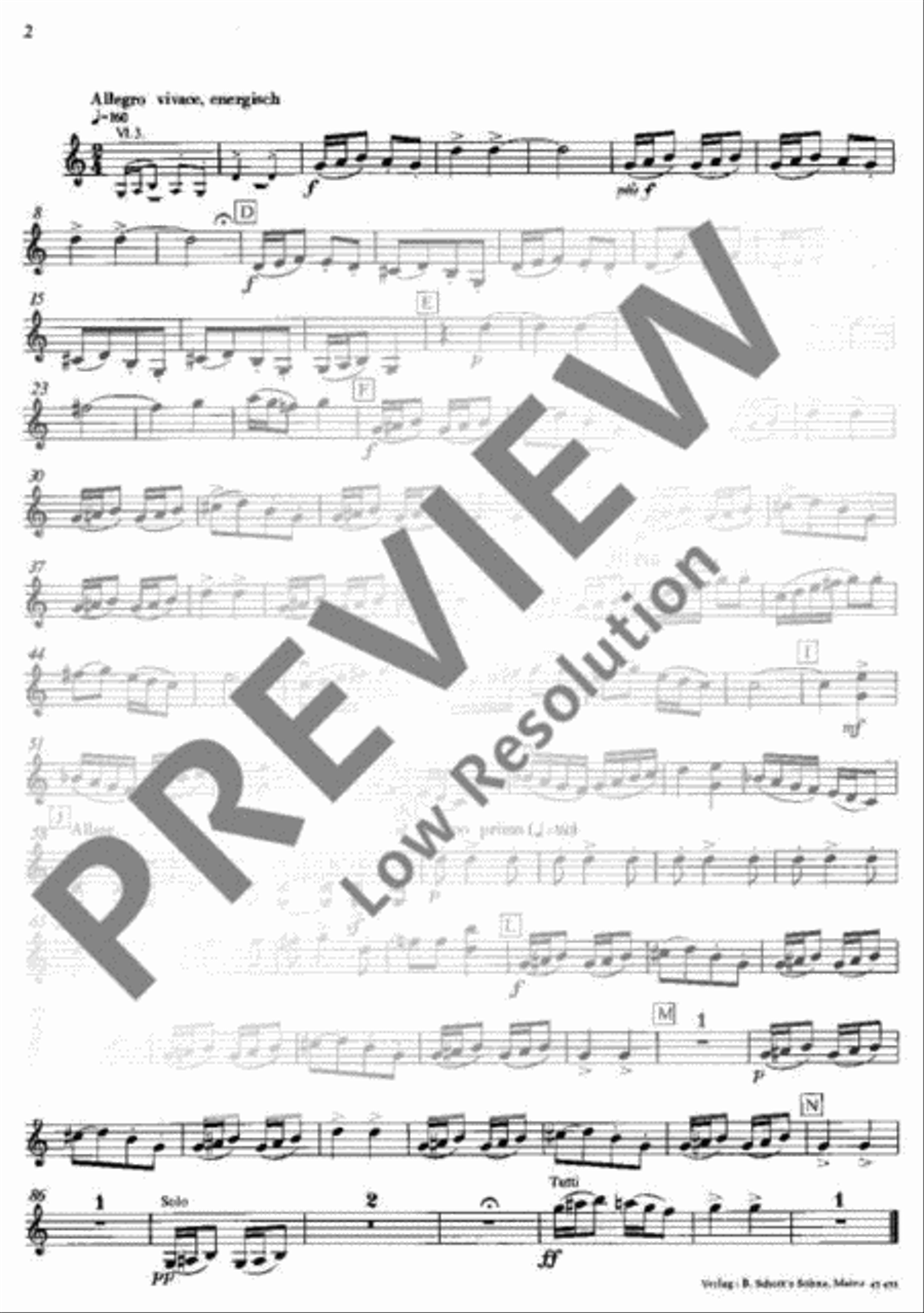 Ballade und Tanz Violin scores gallery preview page 3