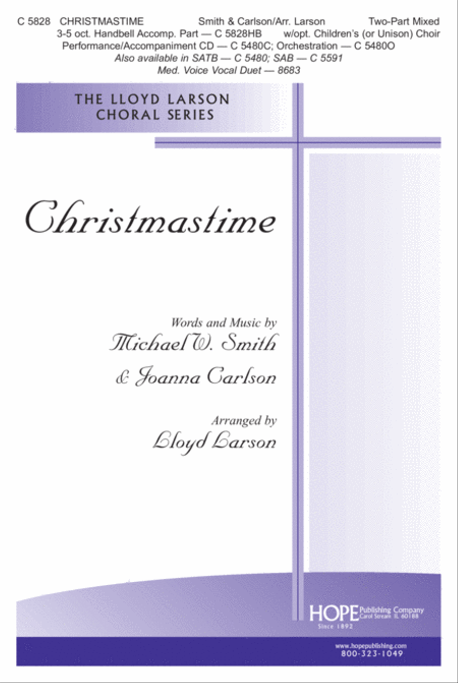 Christmastime Unison Choir scores gallery preview page 2