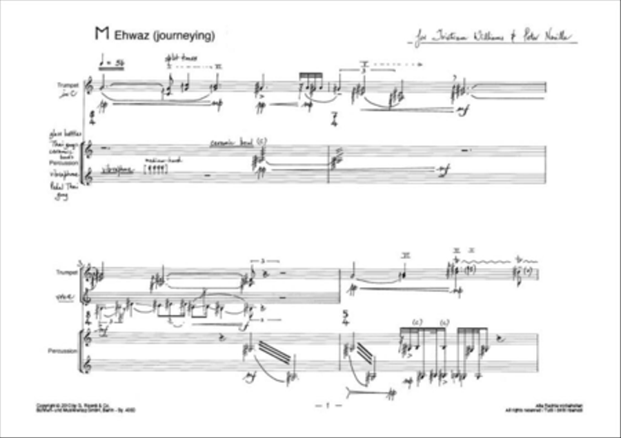 Ehwaz (Journeying) Trumpet scores gallery preview page 2