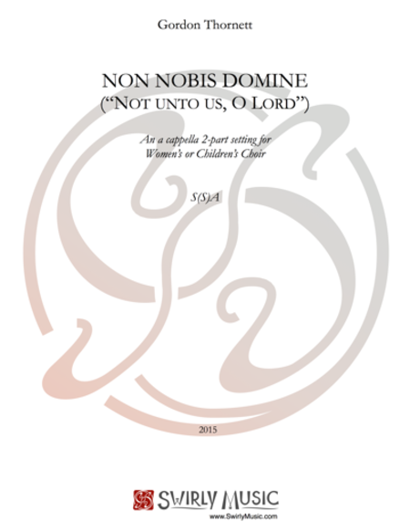 Non nobis, Domine ('Not unto us, O Lord')