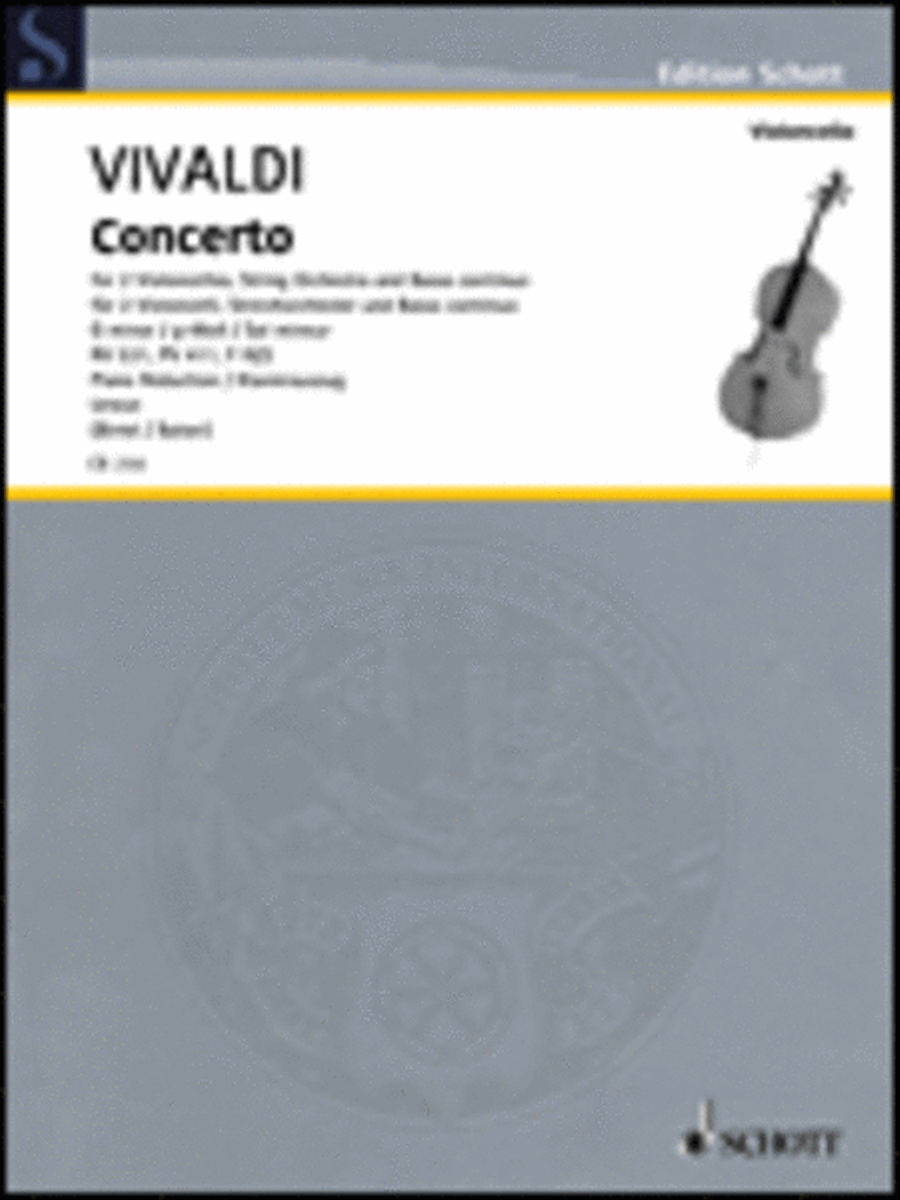 Concerto G Minor RV 531, PV 411, F Iii/2 String Duet scores gallery preview page 1