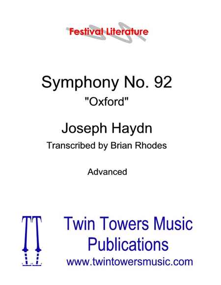 Symphony No. 92 - The Oxford image number null