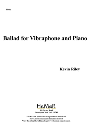 Ballad for Vibraphone & Piano