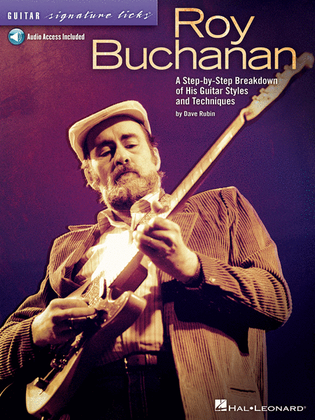 Book cover for Roy Buchanan - Guitar Signature Licks