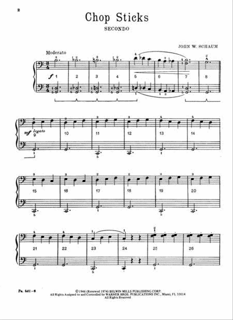 Chop Sticks Small Ensemble scores gallery preview page 3