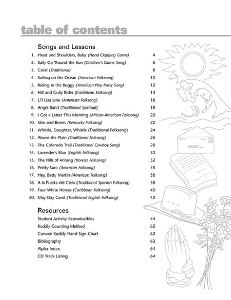 Kodaly in the Classroom - Advanced Set 1 Choir scores gallery preview page 2
