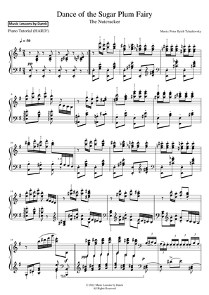 Dance of the Sugar Plum Fairy (HARD PIANO) The Nutcracker [Peter Ilyich Tchaikovsky]