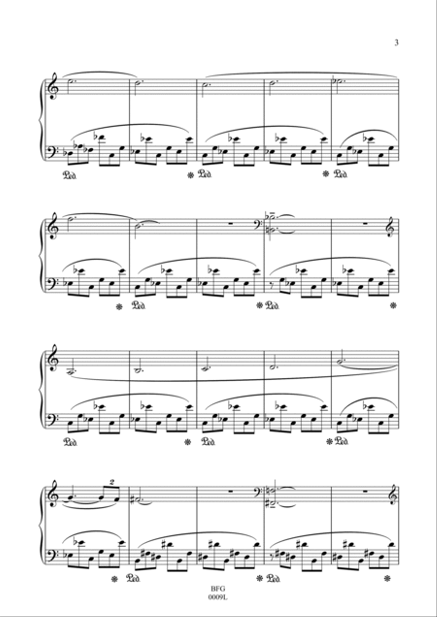 Legend Piano Solo scores gallery preview page 3