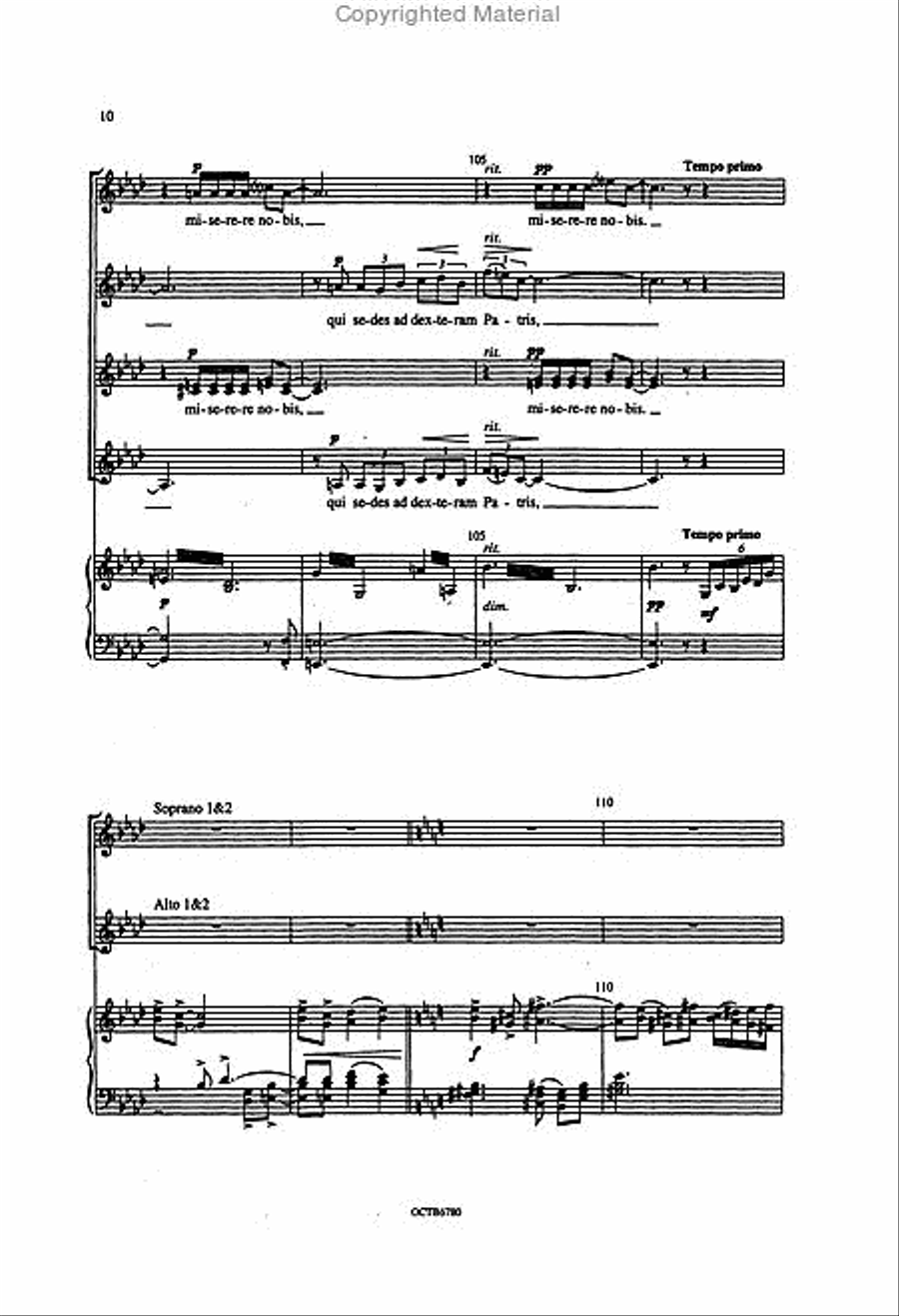 Gloria Gloria SSAA scores gallery preview page 5
