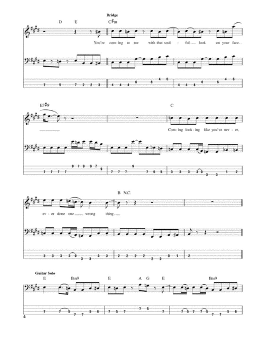 Swlabr Guitar Tablature scores gallery preview page 4
