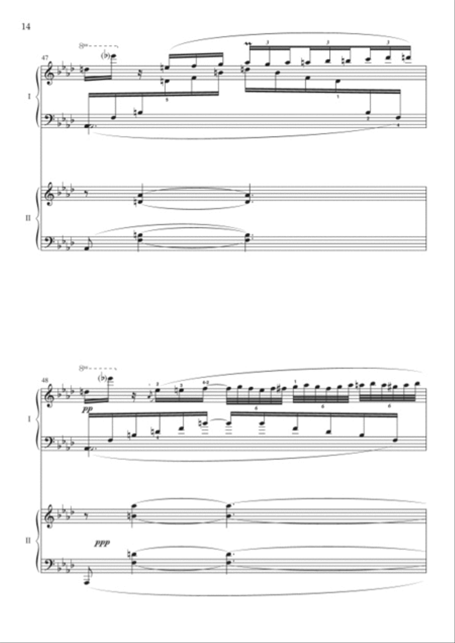 Fantaisie , Op. 62 Piano scores gallery preview page 10