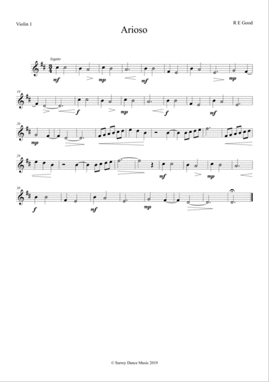 Arioso String Quartet scores gallery preview page 3