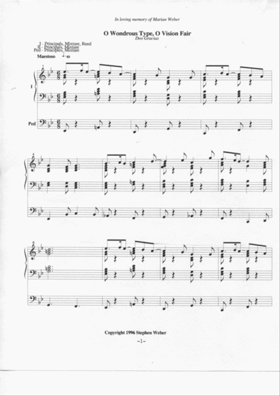 Nine Hymn Preludes for Organ Organ Solo scores gallery preview page 2