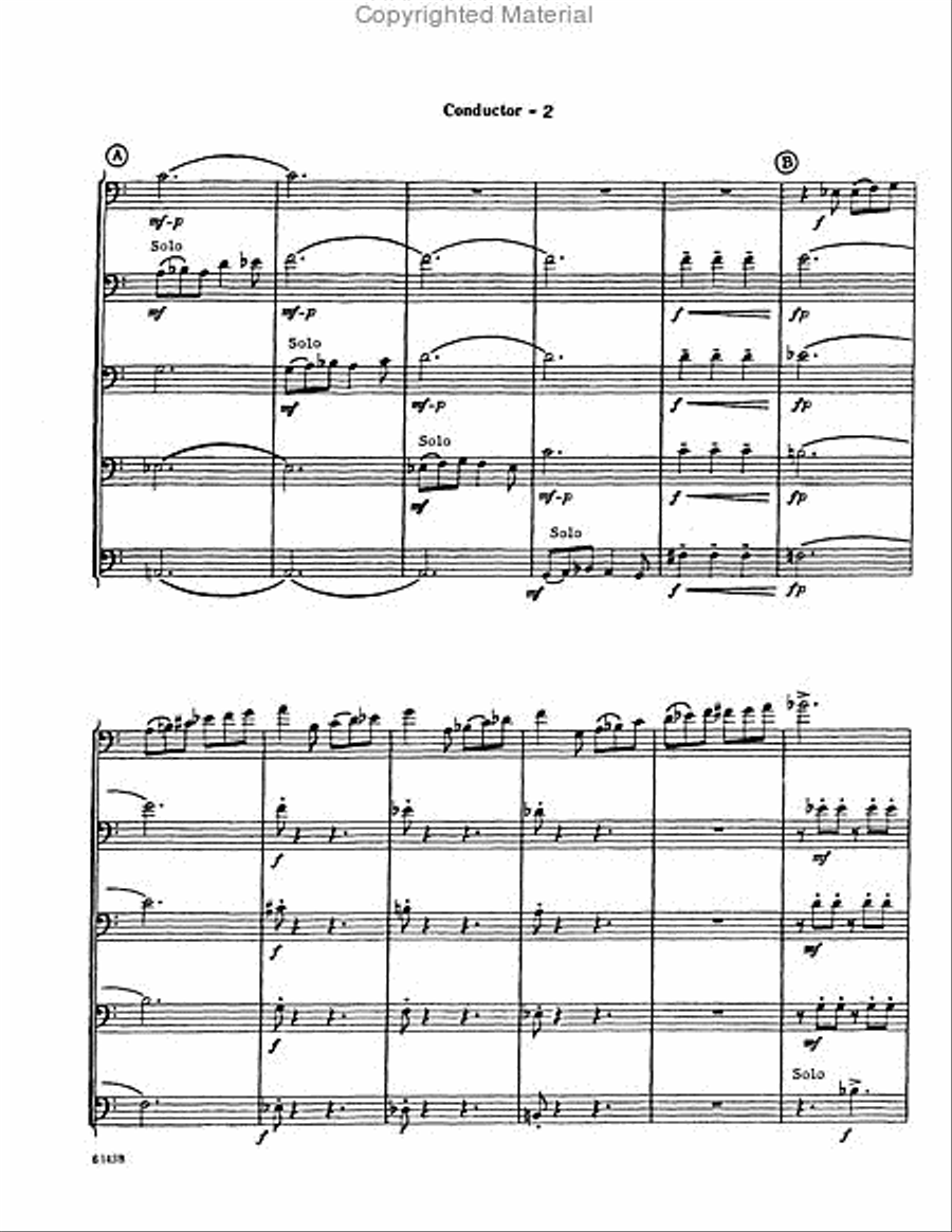 Exhibitions Euphonium scores gallery preview page 3