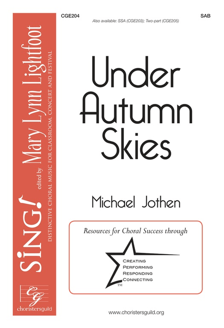 Under Autumn Skies (Three-part Mixed)