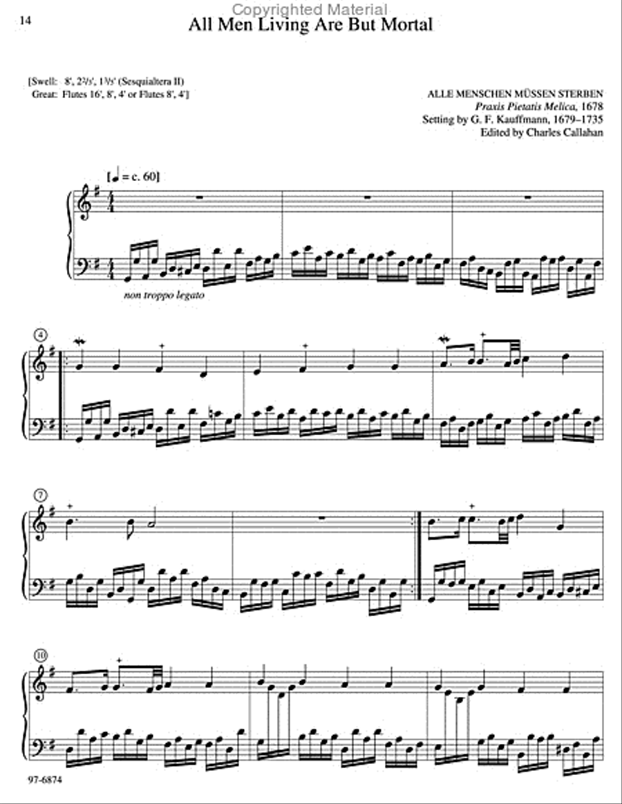 Chorale Preludes and Postludes for Manuals, Vol. 1 Organ scores gallery preview page 5