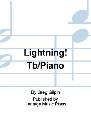 Book cover for Lightning! Tb/Piano