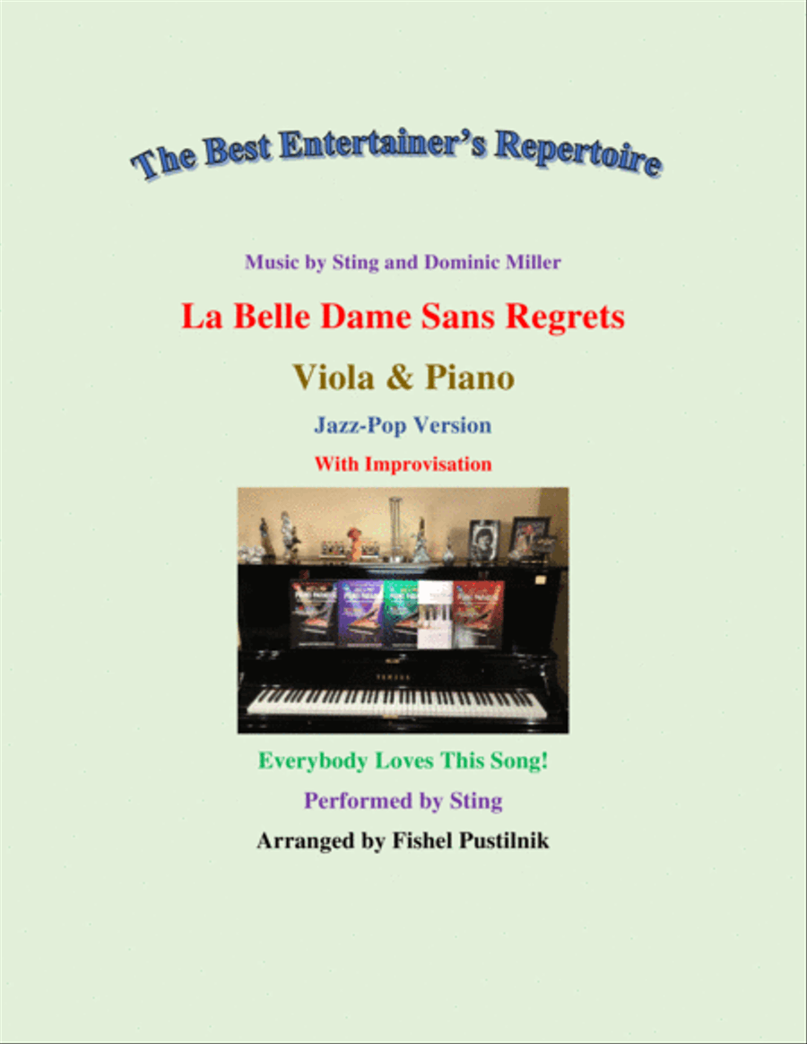 La Belle Dame Sans Regrets Viola scores gallery preview page 1