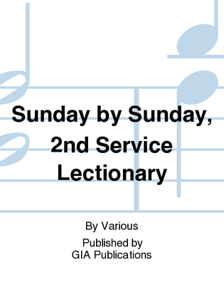 Sunday by Sunday, 2nd Service Lectionary