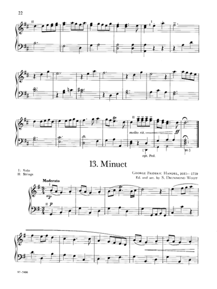 Baroque Music for Manuals, Vol. II